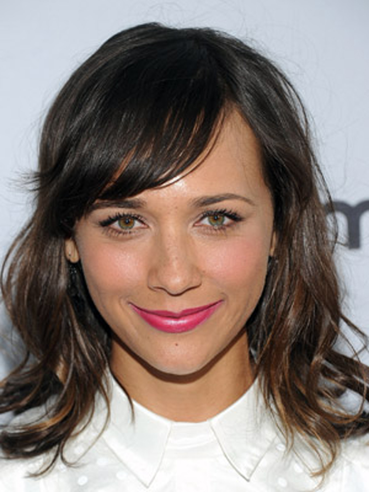 Popular Celebrity Bang Hairstyles Rashida Jones