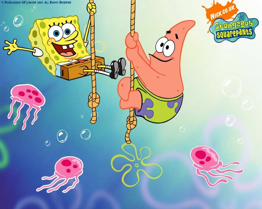 4 WALLPAPER LUCU SPONGEBOB Gambar Kartun Lucu Dan Wallpaper Keren