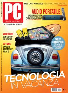 Pc Professionale 292 - Luglio 2015 | ISSN 1122-1984 | TRUE PDF | Mensile | Computer | Hardware | Software
Pc Professionale è una rivista mensile italiana di Informatica e tecnologia.
Ogni mese pubblica anteprime, notizie e prove di prodotti e servizi informatici. È disponibile sia in versione cartacea, in edicola, sia in versione digitale solo su abbonamento. Alla rivista è allegato un DVD con contenuti complementari alla testata.