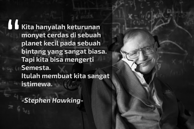 stepehn hawking kata bijak