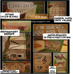 Free music labook and music worksheets for preschool and homeschool kids
