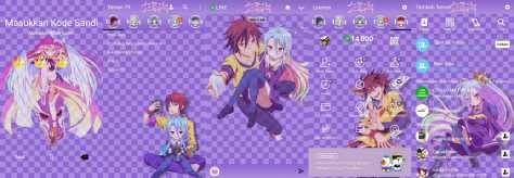 Download Tema Line Anime No Game No Life Gratis