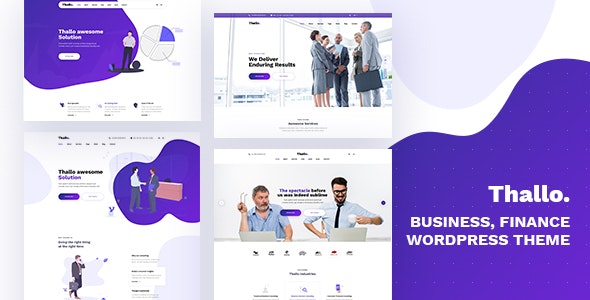 Consulting & Finance WordPress Theme 