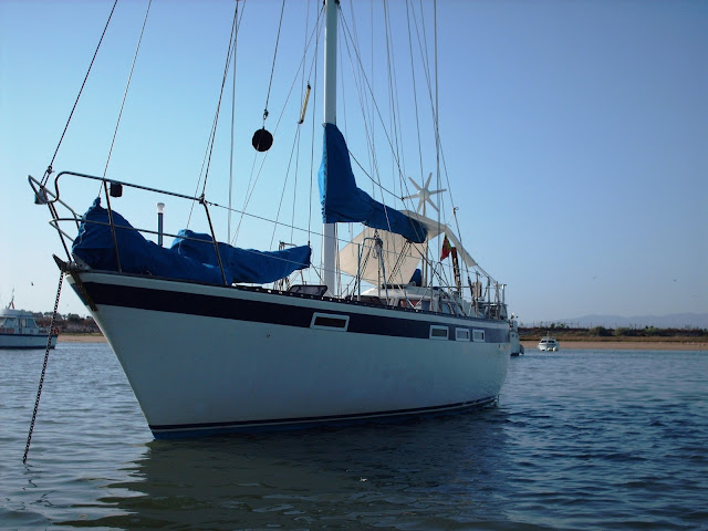 Anchoring in Alvor