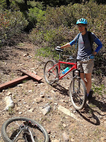 Juanita Lake Campground mountain bike