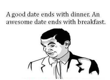 What is Difference in good date and awesome date