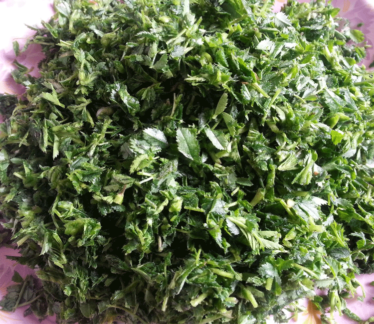 chane ka saag