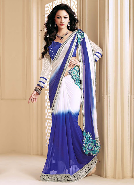 Butterfly Saree Draping Style