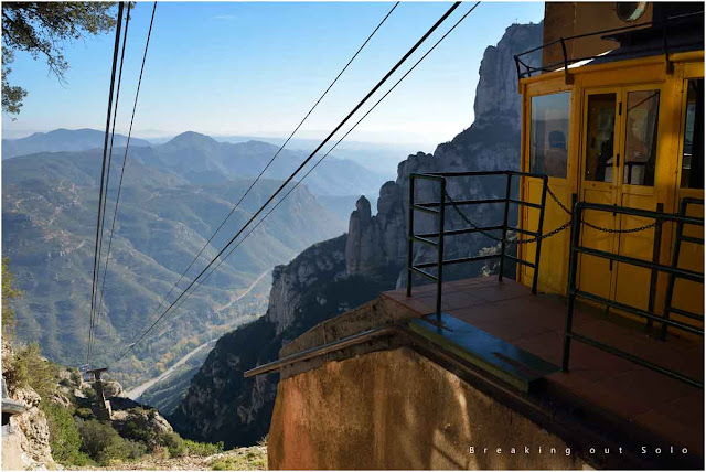 Montserrat cable car - Aeri de Montserrat