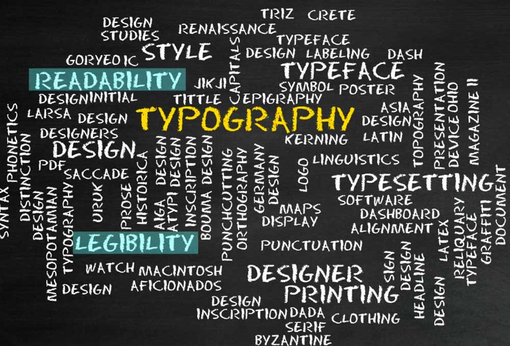 font dalam desain grafis