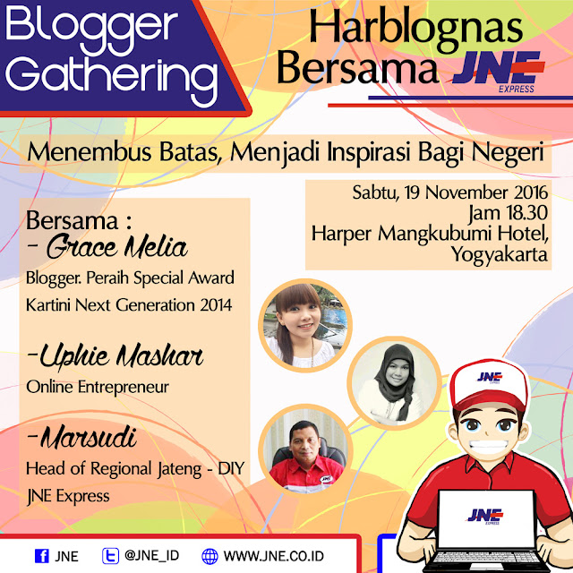 Sharing Seru Harblognas Bersama JNE