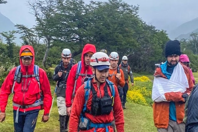 Rescatan a dos turistas lesionados en diferentes excursiones en Ushuaia
