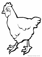 Mewarnai Gambar Ayam Mewarnai Gambar