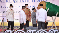 Gubernur Aceh Dampingi Wakil Presiden RI Buka PTQ RRI Tingkat Nasional di Takengon