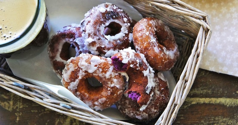 Seasaltwithfood: Purple Sweet Potato Doughnuts (Kuih Keria)