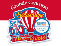 Logo La Sassellese ''Vinci al volo'': in palio 96 buoni Decathlon o IKEA da 50€ , biciclette e soggiorno in Alto Adige