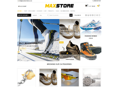 MaxStore Wordpress Ecommerce Theme Free Download