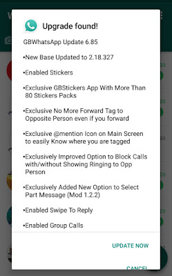 GBWhatsapp Version 6.75 APK