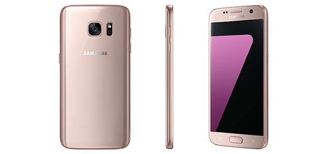 هاتف سامسونج غالاكسي S7 و Galaxy edge S7 متوفر الان في Pink Gold