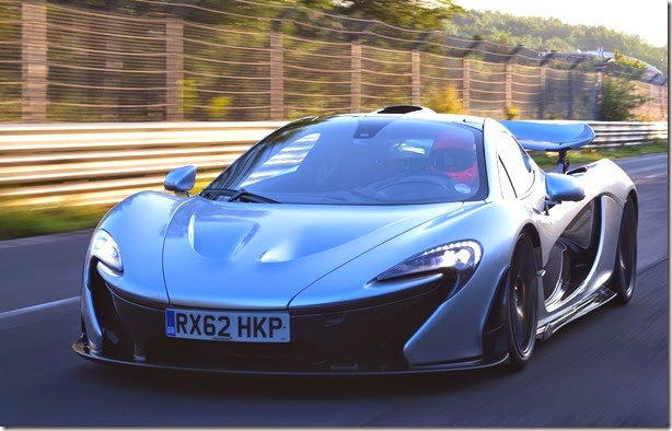 McLaren P1 - Nurburgring Nordschleife July 2013