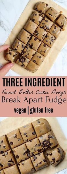 Three Ingredient Peanut Butter Cookie 