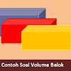Contoh Soal Volume Balok Beserta Pembahasannya