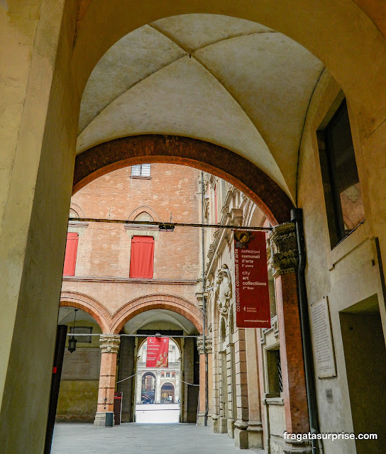 Palazzo d'Accursio em Bolonha