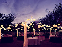 Backyard Wedding Lighting Ideas