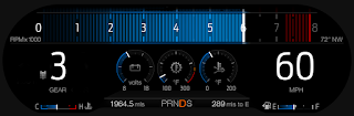 2018 Ford Mustang GT Digital Cluster Drag Strip Mode