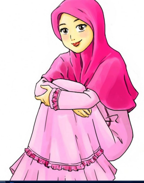 Kumpulan Gambar  Kartun  Muslimah  Sedih  Terbaru