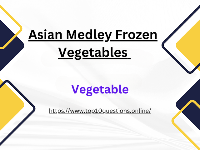 Asian Medley Frozen Vegetables