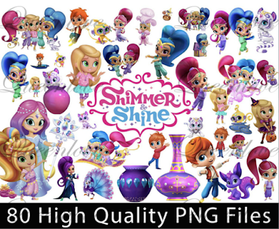 Shimmer and shine png