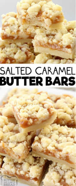 SALTED CARAMEL BAR RECIPE