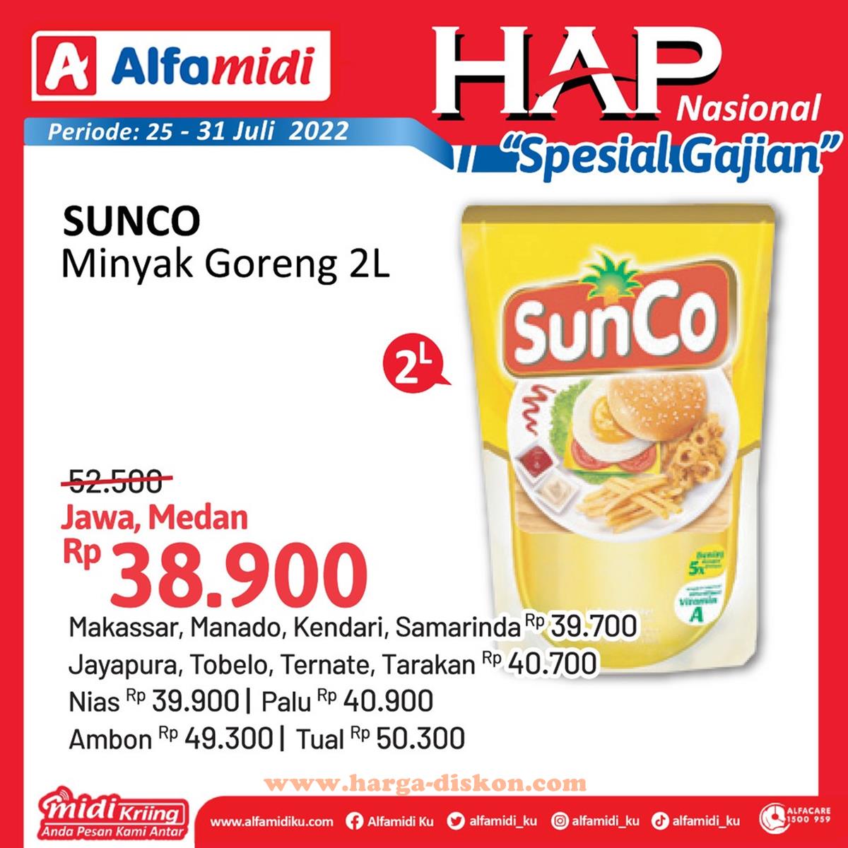 Promo ALFAMIDI Hemat Satu Pekan 25 - 31 Juli 2022