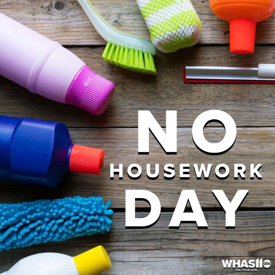 National No Housework Day Wishes Sweet Images