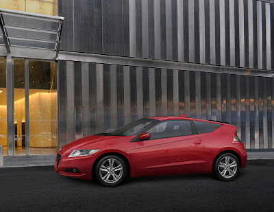 2011 Honda CR-Z Sport Hybrid Coupe Side View