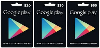 kode voucher belanja playstore untuk beli gratis aplikasi berbayar dan game berbayar playstore