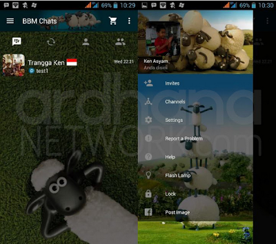 BBM Shaun the Sheep Apk New Versi 2.10.0.35 (Terbaru Gratis)