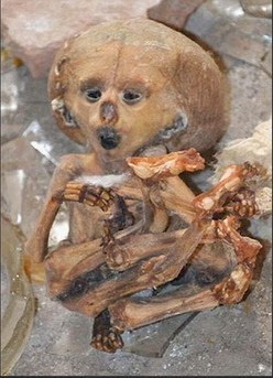 Extraño bebé momificado de Rusia