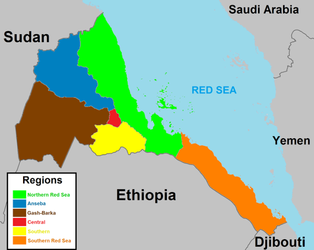 Pembagian wilayah administratif Eritrea