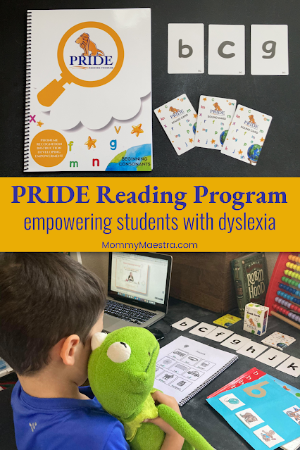 PRIDE Reading Program for children with dyslexia