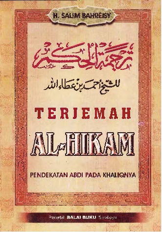 Download Ebook: Terjemah Kitab Al-Hikam-Syaiekh Ibn 'Ataillah As-sakandari