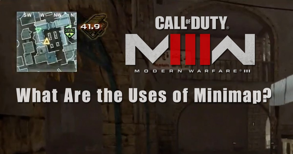 COD MW3: Pay attention to minimap