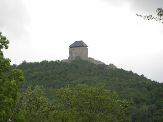 Az első kéktúrás fénykép a regéci várról készült
