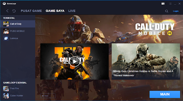 Trik Install COD Mobile Garena di gameloop