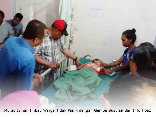 Murad Ismail Imbau Warga Tidak Panik dengan Gempa Susulan dan Info Hoax