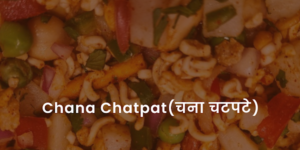 Homemade Chana Chatpate Recipe!! 