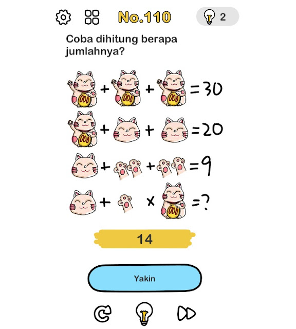 Coba hitung berapa jumlahnya