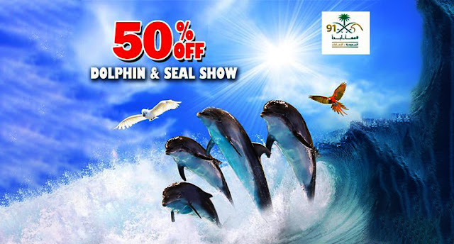 50% off on Dolphin and seal show 2021