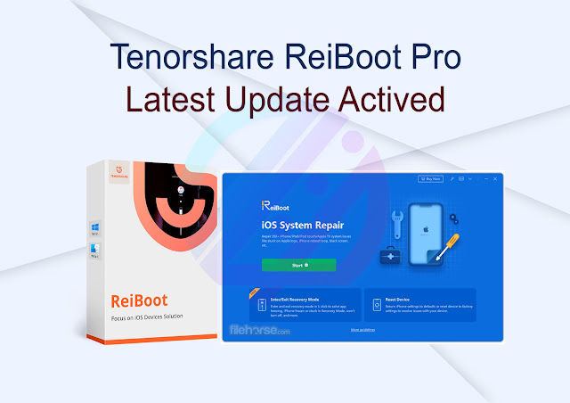 Tenorshare ReiBoot Pro Latest Update Activated